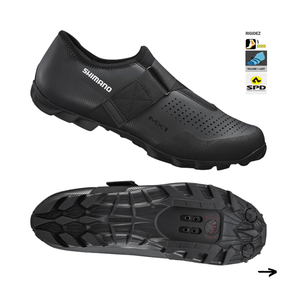 Sapatilha Shimano Mx1 Mx100 Preto Tamanhos 36br A 46br Para Pedal Clip Bicicleta Mtb em Oferta na Shopee