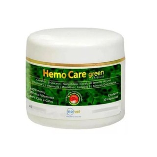 Hemo Care Green Suplemento para Cães e Gatos - Inovet em Oferta na Shopee