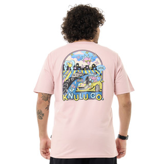 Camiseta Classic Play Hard Rosa Bebê Knulu em Oferta na Shopee