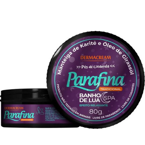 Parafina Bronzeadora Creme Banho de Lua 80g - Dermacream