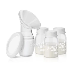 Bomba Coletora de Leite Materno com 3 frascos 120ml - Lillo