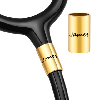 VNOX Pingentes de Estetoscópio Personalizados Grátis - Aço Inoxidável para Enfermeiros, Médicos e Profissionais de Saúde em Oferta na Shopee