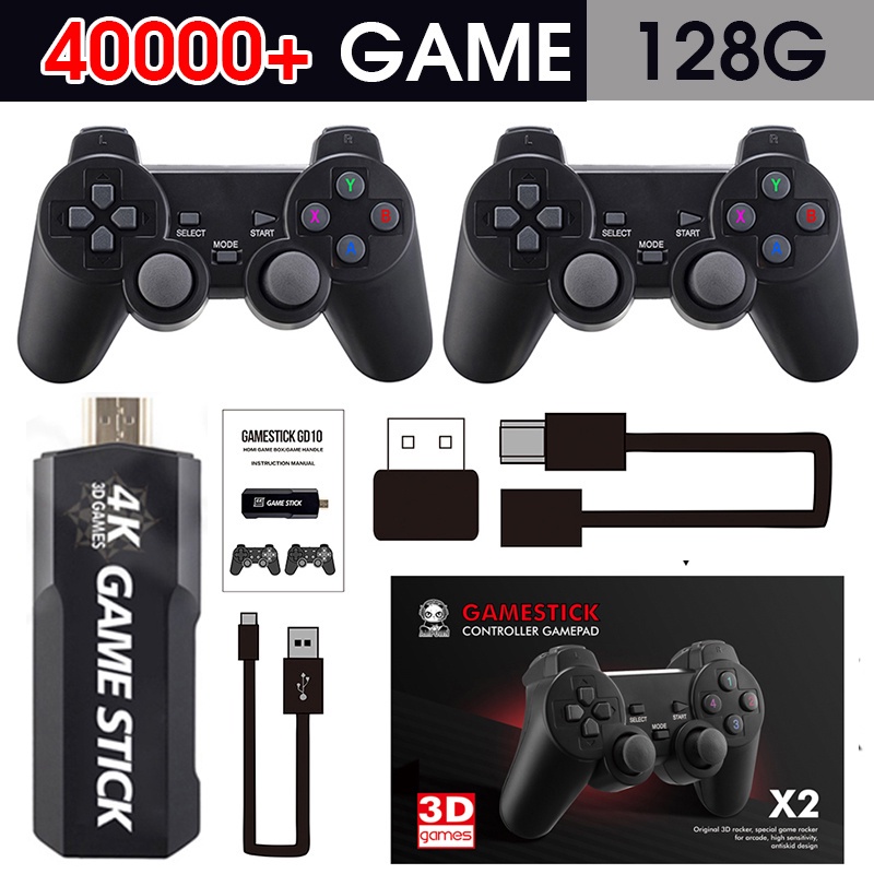 Vara De Jogo  Console 40000 Jogos Controlador Duplo Portátil 40 Simuadores Para TV Consoles Retro Video Game