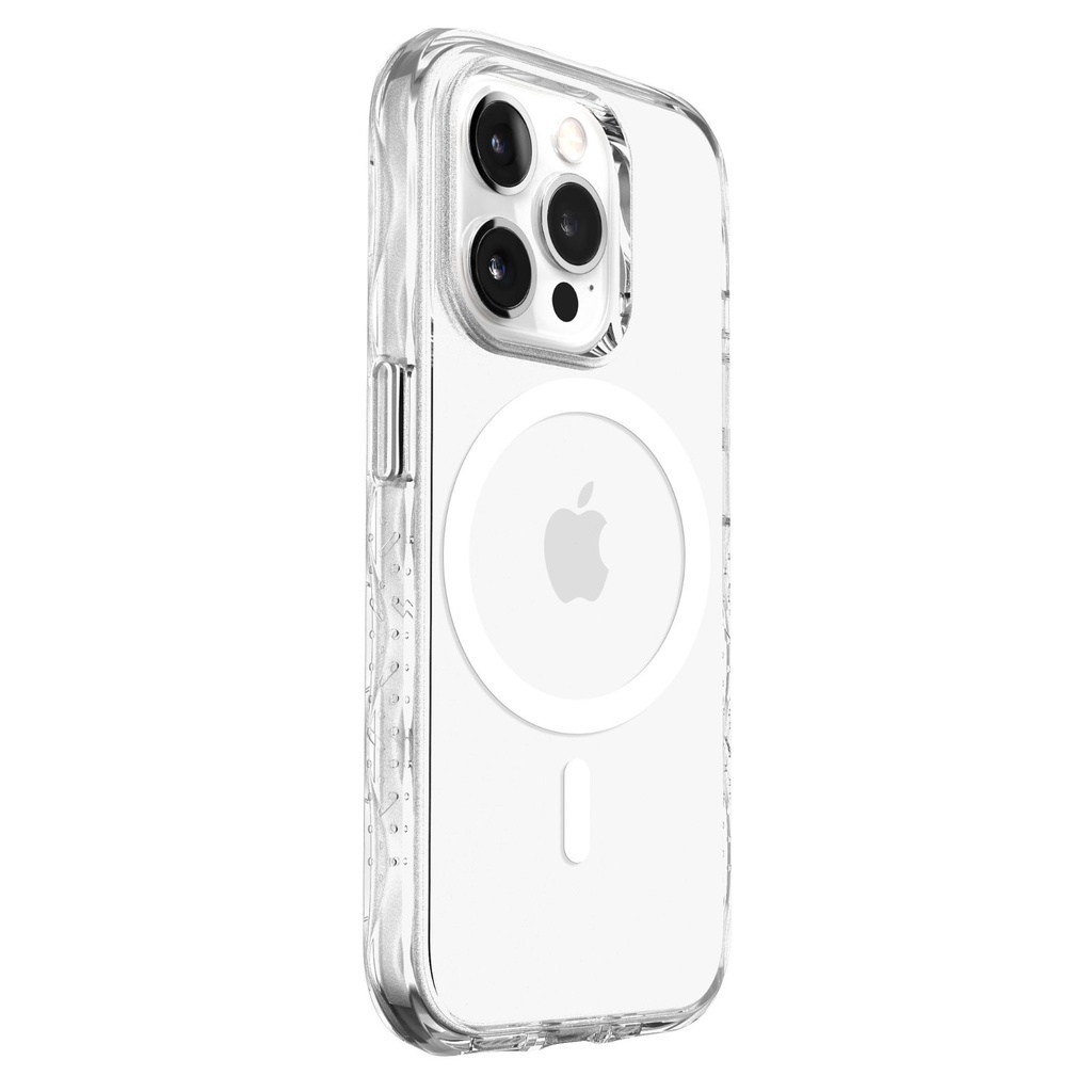 Capa para iPhone 15 Pro Max MagSafe Crystal Matter X Laut transparente