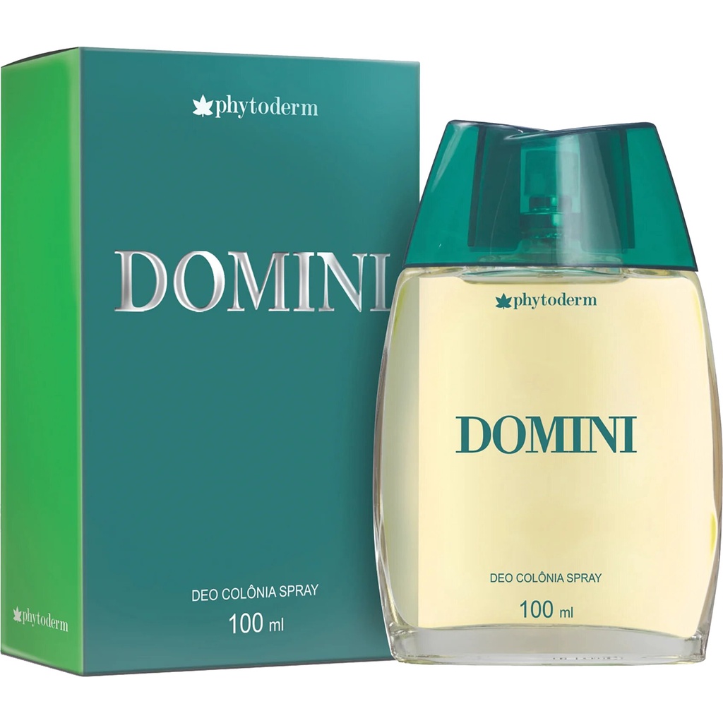 Colônia Perfume Phytoderm Domini Homem 100ml em Oferta na Shopee