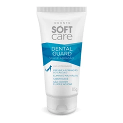Creme Dental Pet Cães Gatos Dental Guard Soft Care 85g