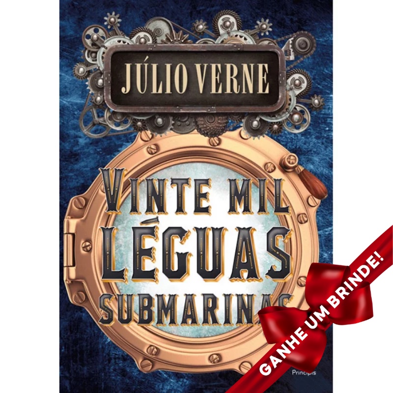Livro Vinte mil léguas submarinas Júlio Verne Principis Inteligência Emocional Auto Ajuda