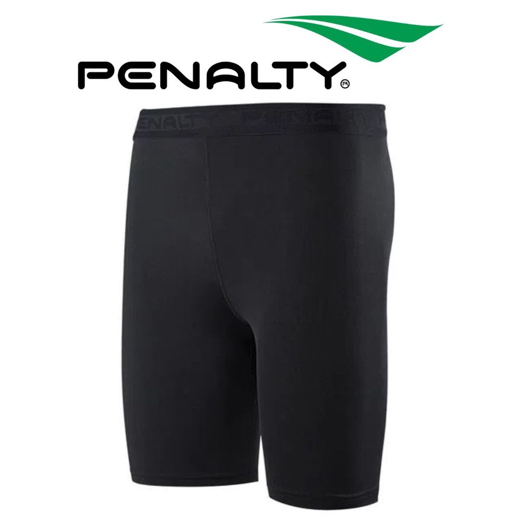 Bermuda Térmica Masculina Penalty Skin Compressão Proteção UV Shorts Térmico Esportivo
