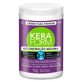 Creme Para Pentear Keraform Skafe Reconstrução Máxima 1kg
