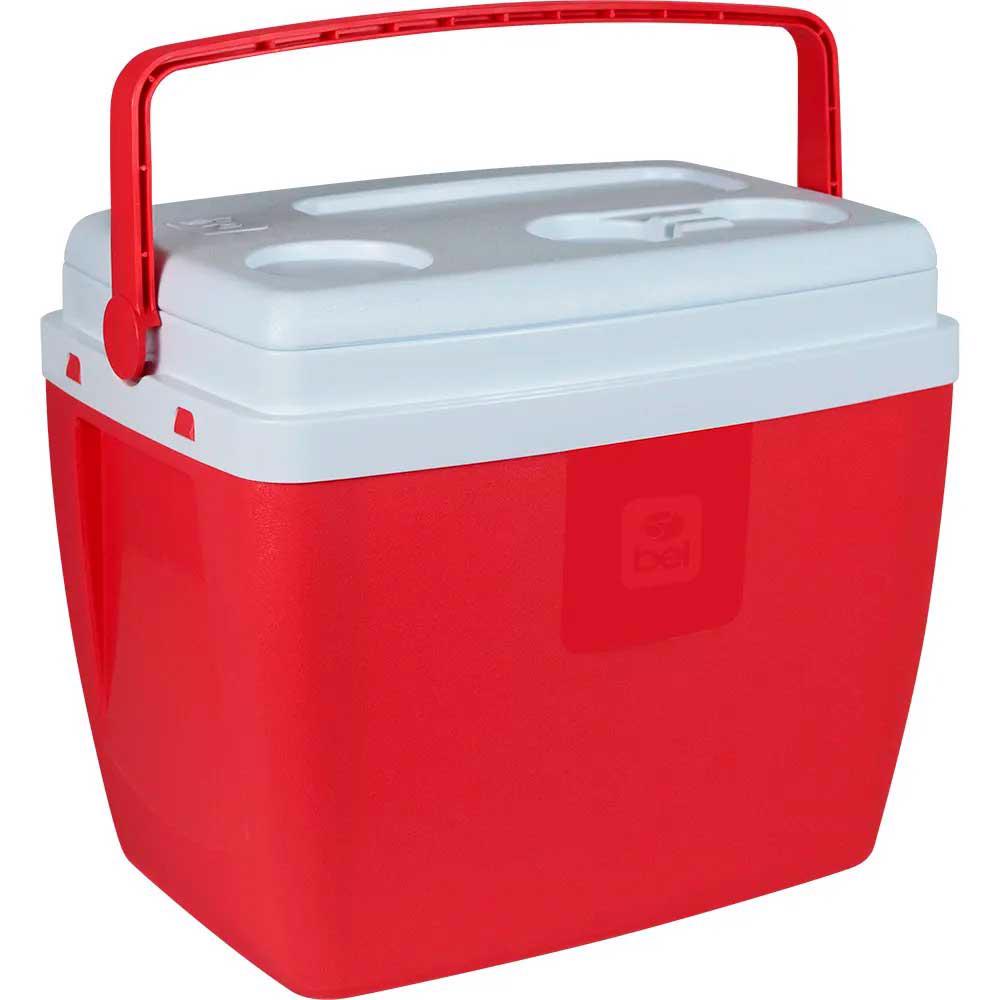Caixa Térmica 36 Litros Vermelha com Alça 073604 BEL - Home & Living