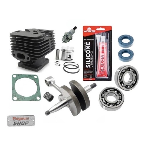Kit Cilindro Motor Completo Roçadeira  Fs350 Fs 350