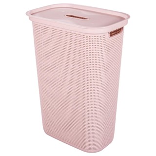 Cesto de Roupa com Tampa de Plástico Plasútil 40 L Tear