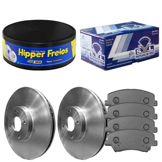 Kit Pastilha Disco Dianteiro Ventilado HB20 1.6 16V 16 a 19 em Oferta na Shopee