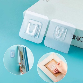 Gancho Adesivo Dupla Face 2/5/10/20 Pares Cola Forte Ate 8kg Sem Furos Pregos Para Banheiro, Cozinha em Oferta na Shopee