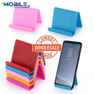 [Wholesale Price] Cell Telefones Móveis Tablets Suporte Preguiçoso/Candy Color Universal Mini Smart Phone De Mesa/Plástico Portátil Telefone /