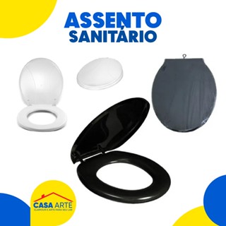 Assento Sanitário Prático Oval Tampa Privada Confortável Tampa de Vaso Universal