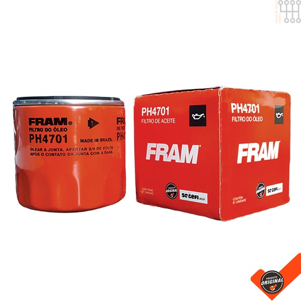 Filtro De Óleo Corsa Celta Meriva Monza Onix Palio Siena Stilo Strada Fram Ph4701