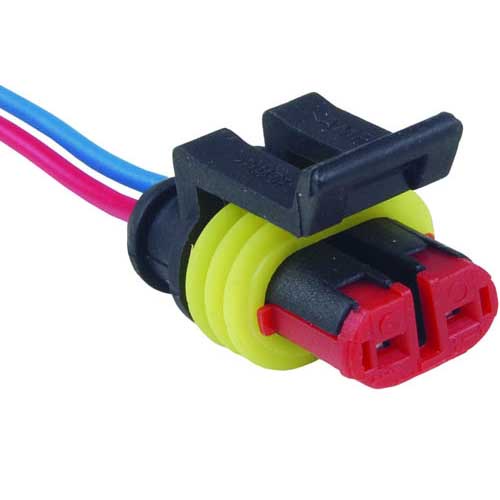 Chicote 2 vias Bobina Ignição Farol Dianteiro Tampa Flange Combustível