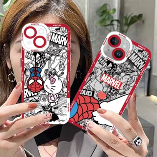 Desenho Animado Maravilha Homem-Aranha Bonitinho Hello Kitty Estojo De Telefone Macio Para Samsung Galaxy A02 A03 CORE A03S A04 A04E A04S A20 A10 A10S A11 A12 A13 4G 5G TPU Olhos De Anjo Transparente Capa De Moda