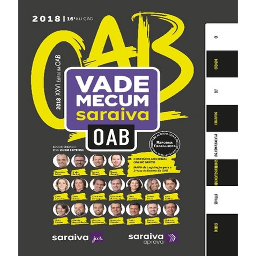 VADE MECUM SARAIVA   OAB   2018   16 ED