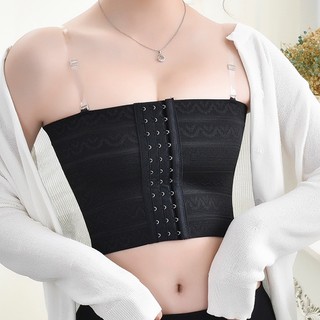 Tubo plus size Binder Anzol Trans Peito Ftm Tomboy Bra Feminino Boobs Transgender Lésbicas com Trans Blinder Arquivo com cinto
