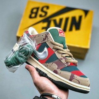 NK Dunk SB Baixo Freddy Krueger Elm Street Retro Top esporte de skate casual