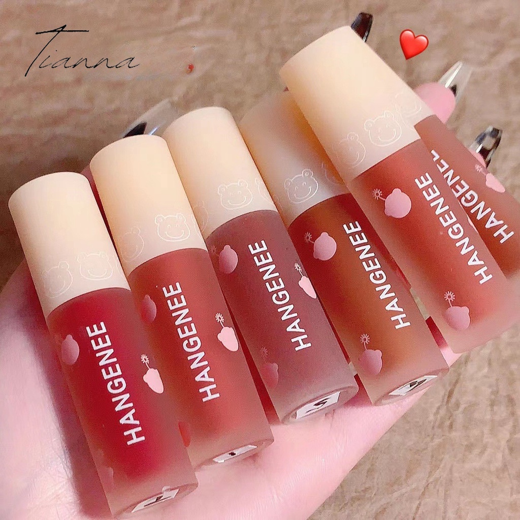 6 Conjunto De Batom Líquido Colorido , Acabamento Orvalhado Espelho Lustroso , Hidratante ...