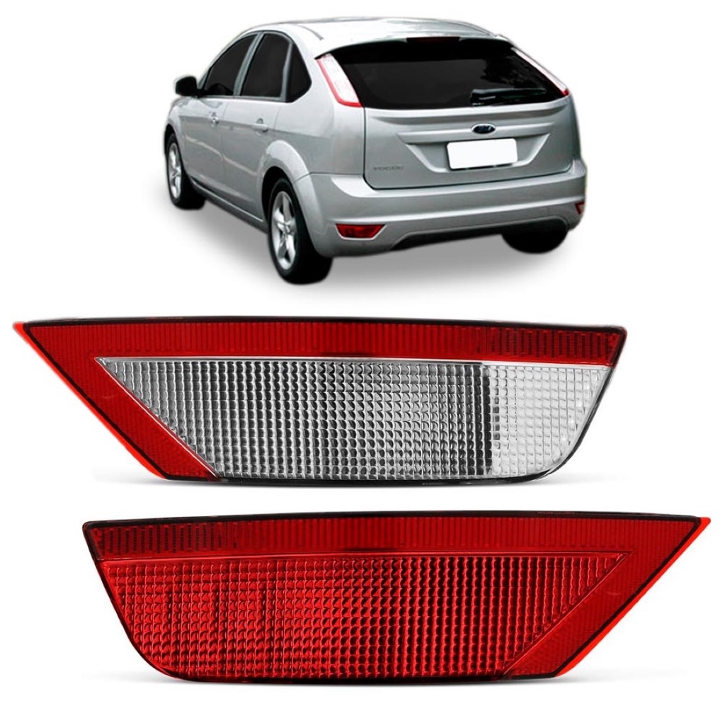 Par Lanterna Focus Neblina +ré Parachoque 2009 2010 2011 2012 2013 em Oferta na Shopee