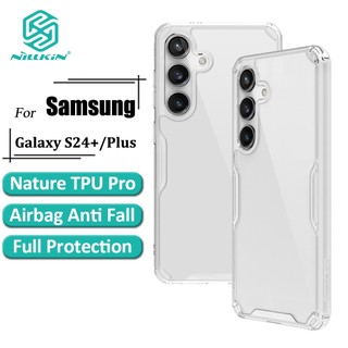 Estojo Nillkin Nature Pro Samsung Para Galaxy S24 Plus Ultra Fino Luxo TPU Transparente Capa Traseira À Prova De Choque em Oferta na Shopee
