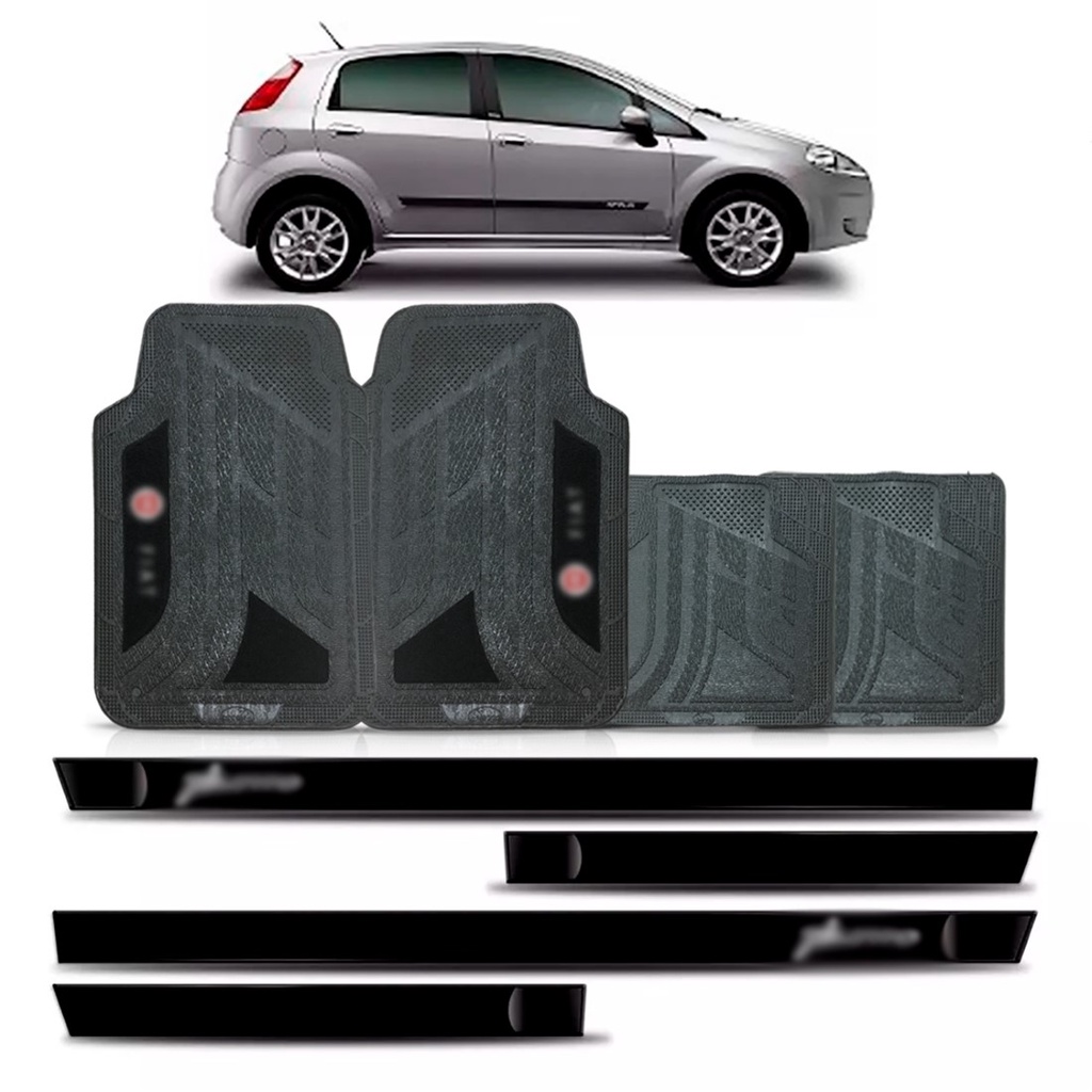 FRISO LATERAL PUNTO (TODOS) PERSONALIZADO + JOGO TAPETE PVC