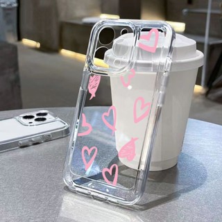 Capa Para iPhone 12 11 13 14 15 Pro Max XS XR X 13 12 Mini 7 8 Plus SE 2020 Espaço À Prova De Choque