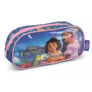 Estojo Escola Lápis Necessaire Infantil Disney Encanto Verde