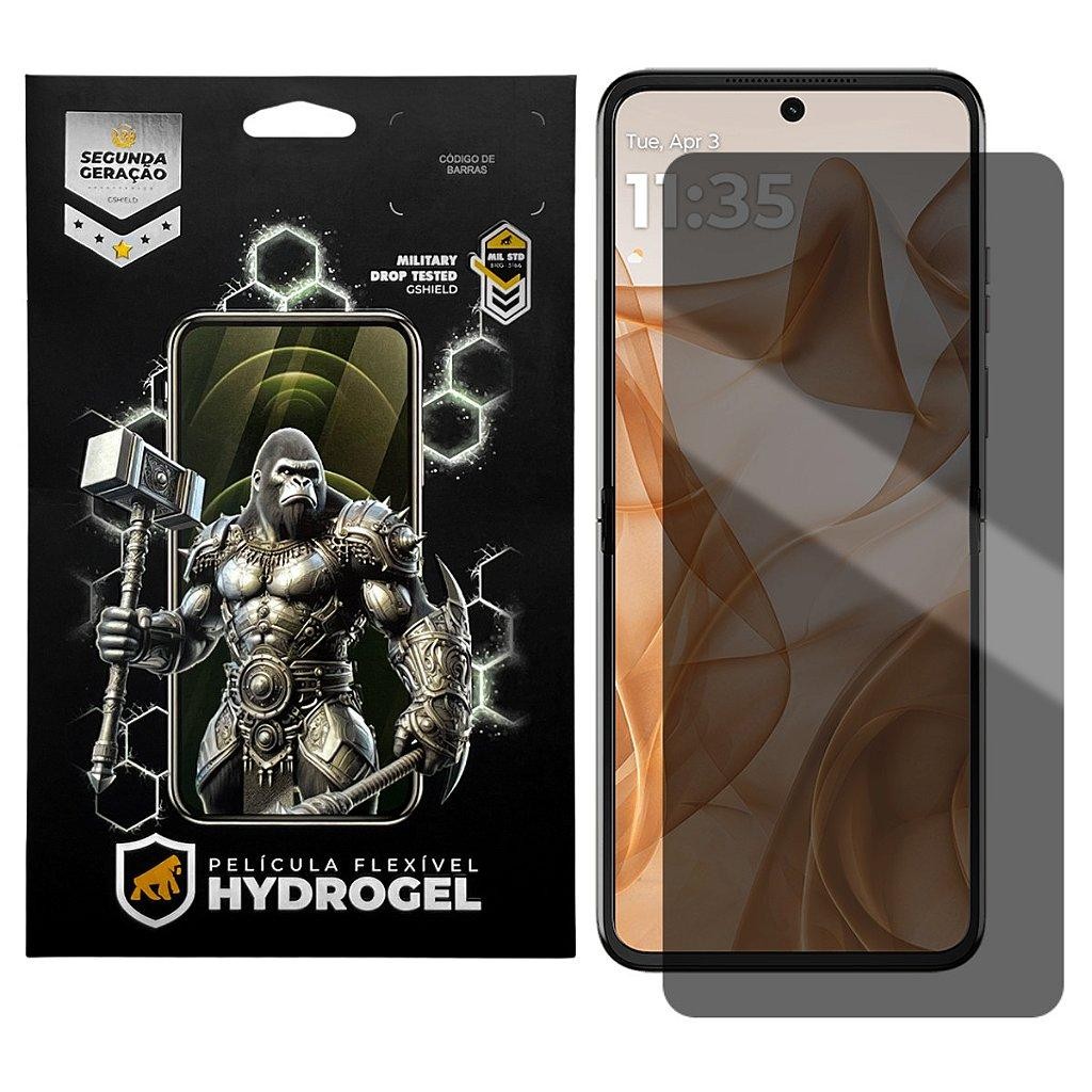 Película Privacidade Anti-espionagem para Motorola Moto Rarz 50 5G - Hydrogel - Gshield em Oferta na Shopee