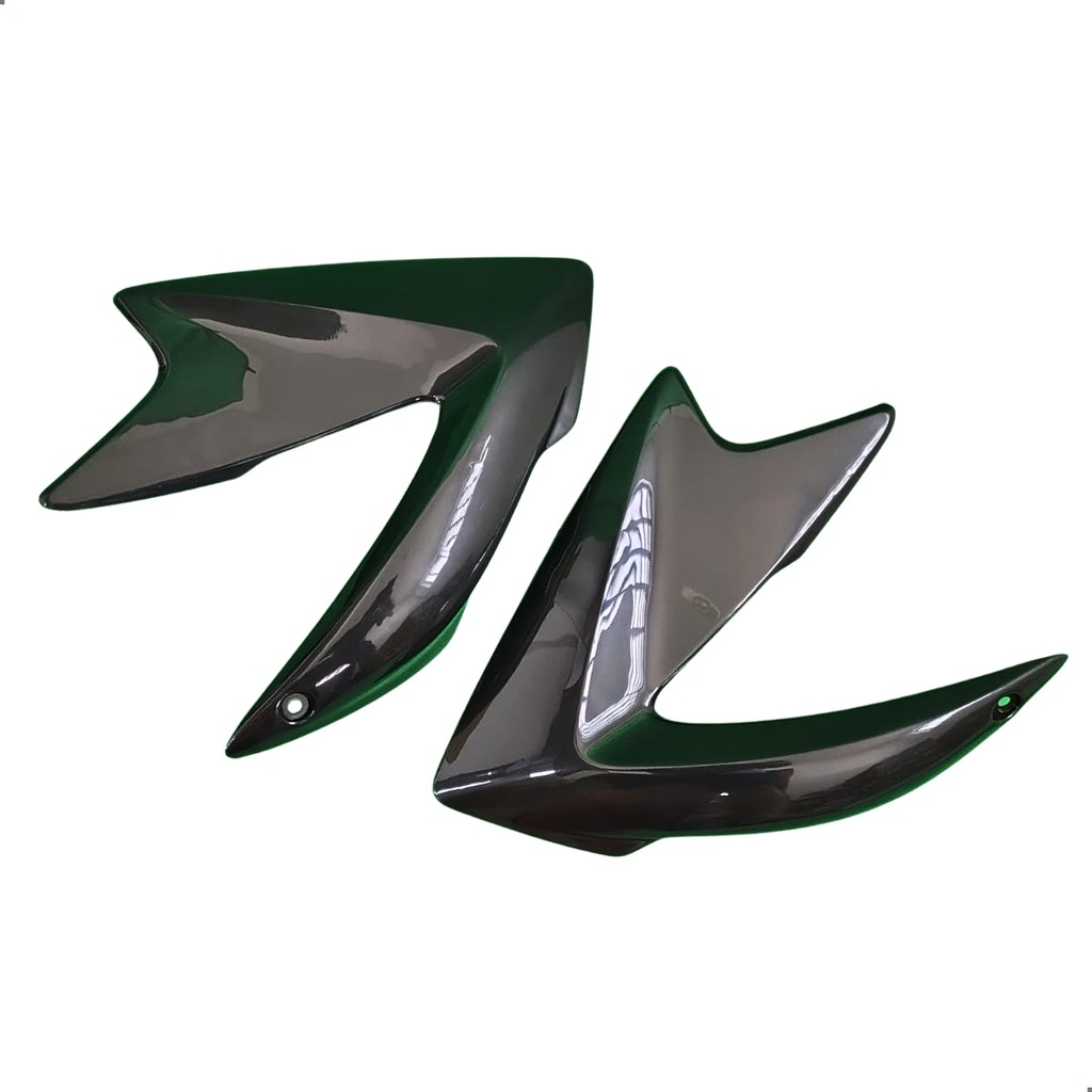 Carenagem lateral aba tanque NXR 150 Bros preto 2009-2012 / NXR Bros 125 2013-2015