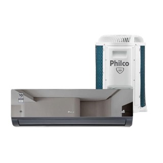 Ar Condicionado Split Inverter Philco Espelhado 18000 BTUs Quente e Frio PAC18000IQFM15E 220V  em Oferta na Shopee