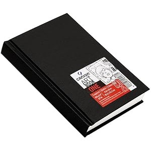 Caderno Sketch Canson Art Book One 100g A6 98 Folhas Espiral em Oferta na Shopee