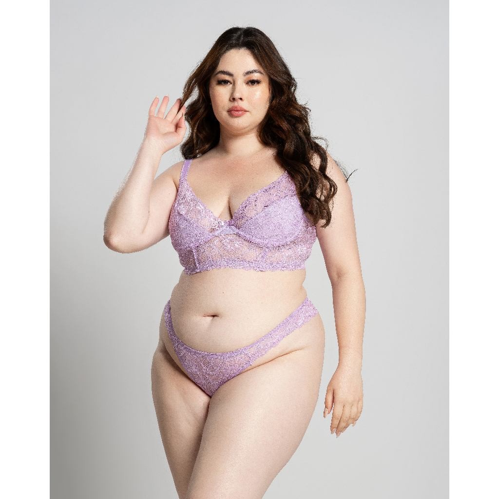 Conjunto Plus Size Sem Bojo  Aro Estilo Sustentação Sutiã Cropped Reforçado