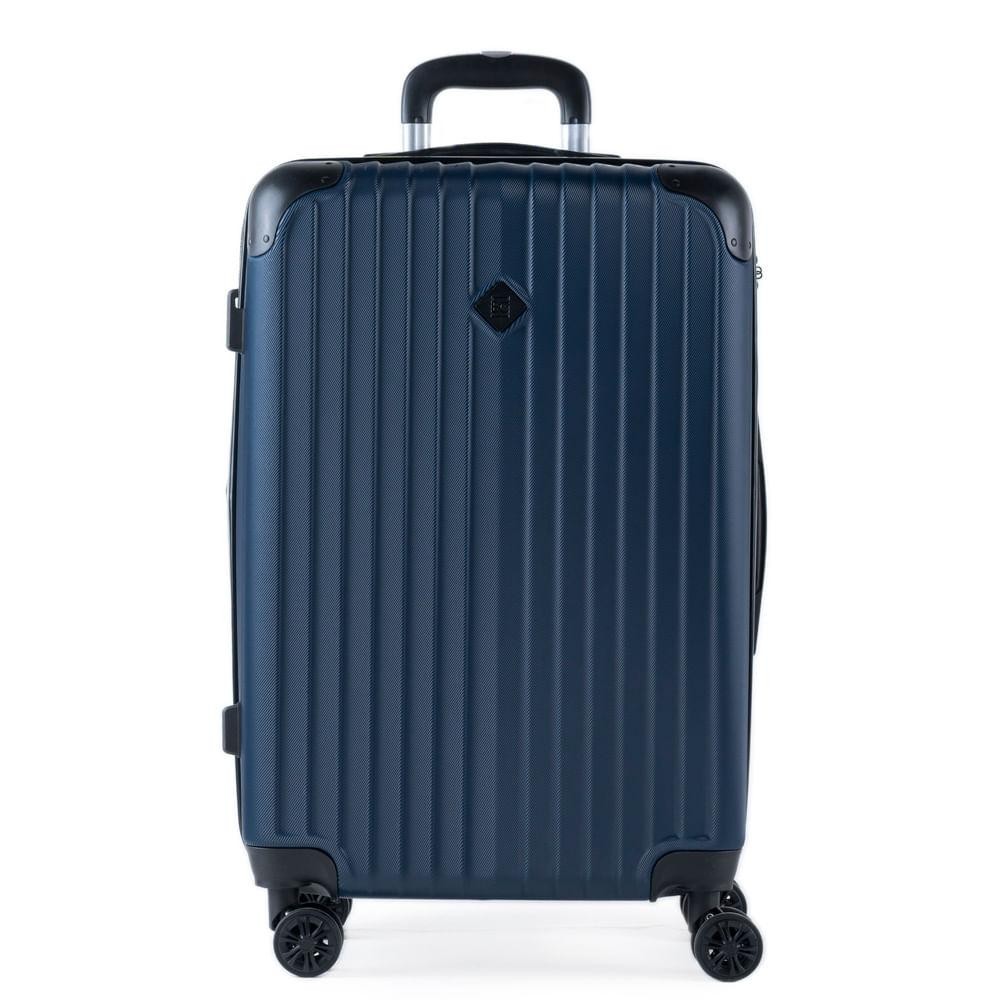 Mala Média 23 Kg ABS 4 Rodas Turquia II Azul Marinho em Oferta na Shopee