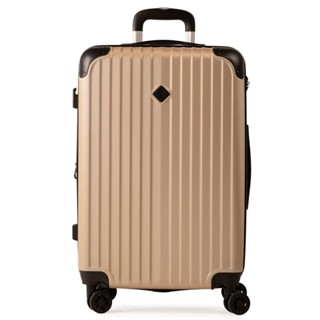 Mala Média 23 Kg ABS 4 Rodas Turquia II Champagne em Oferta na Shopee