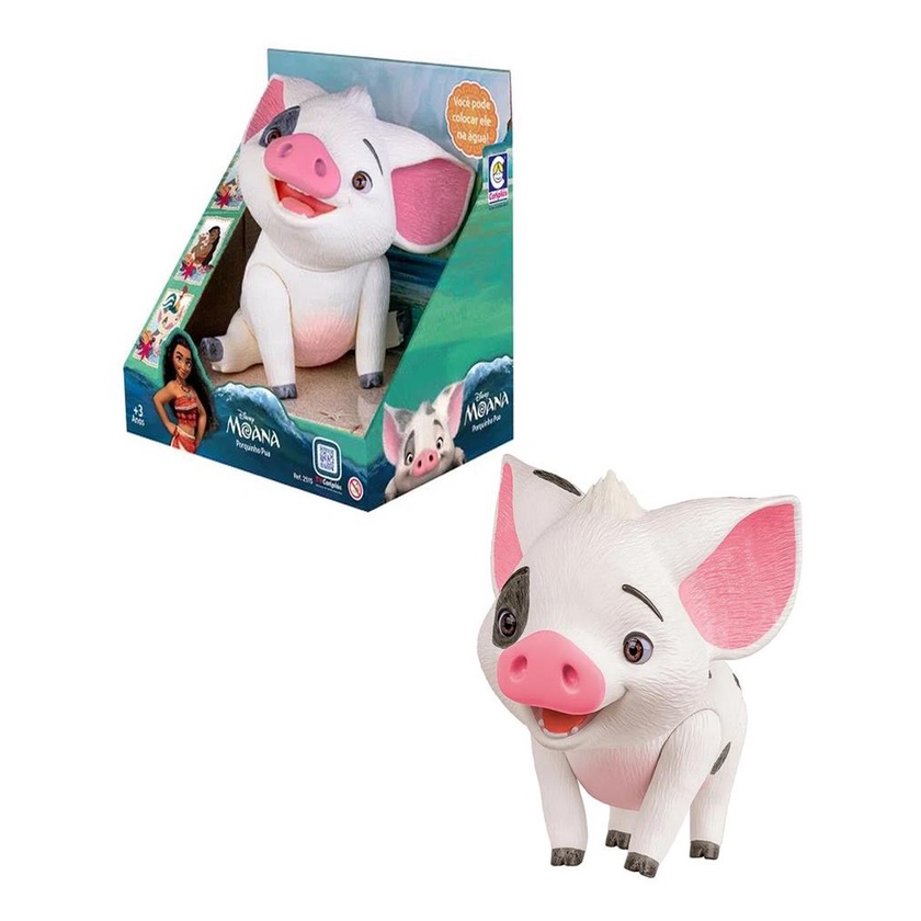 Porquinho Pua Em Vinil Amigo Moana Porquinho Pua