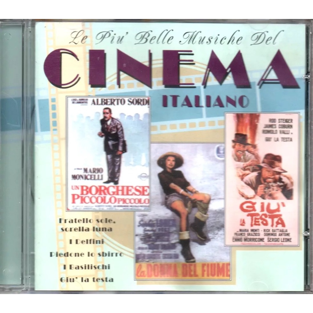 Cd Le Piu Belle Musiche Del Cinema Italiano - Bruno Martino