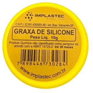Graxa De Silicone Térmica 10g Para Circuitos Elétricos Implastec