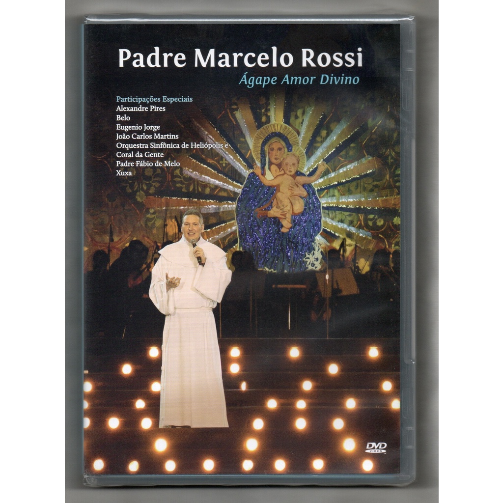 Padre Marcelo Rossi Dvd Ágape Amor Divino