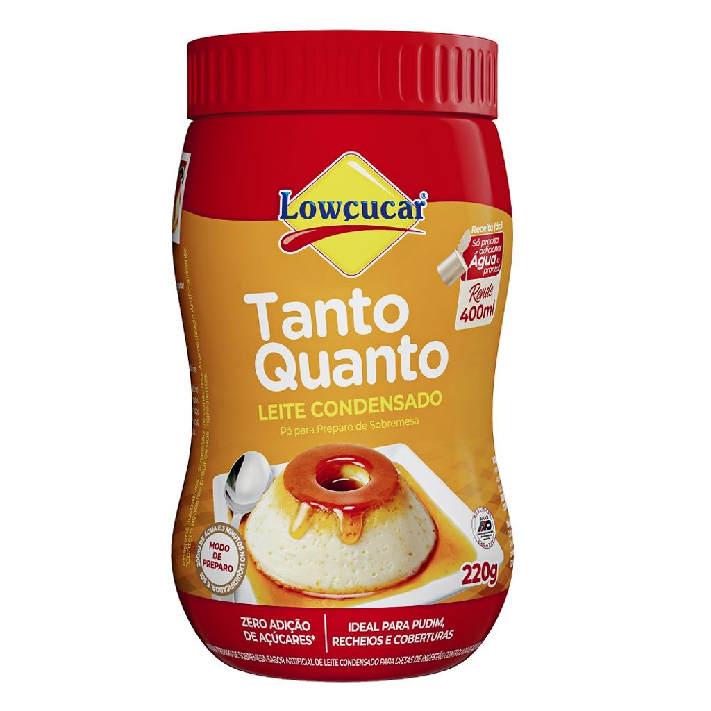 Tanto Quanto Leite Condensado Lowçucar 220G