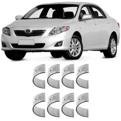 Bronzina Casquilho Biela STD Corolla 1.6 1.8 2002 a 2013 Metal Leve