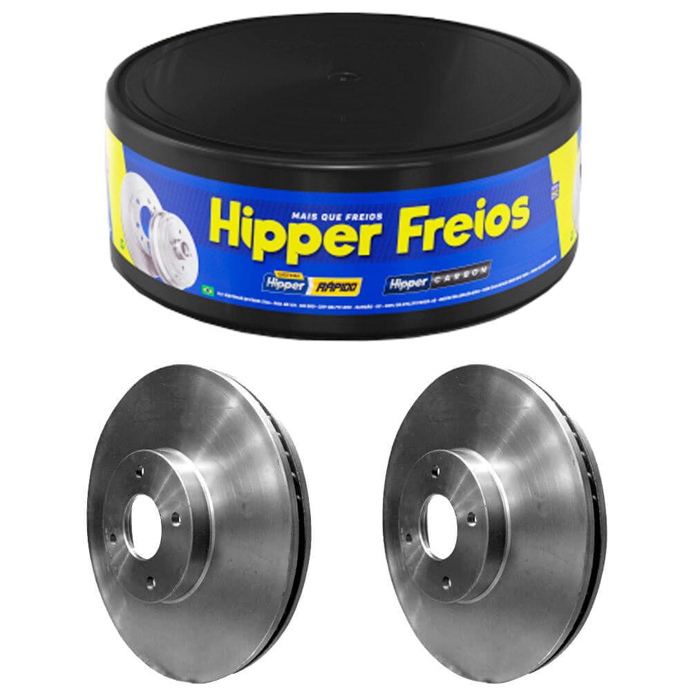 Par Disco Freio Kicks Versa 1.6 Dianteiro Ventilado Hf615d em Oferta na Shopee