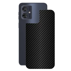 Película para Moto G54 5G-Traseira FibraCarbonoPreta-Gshield