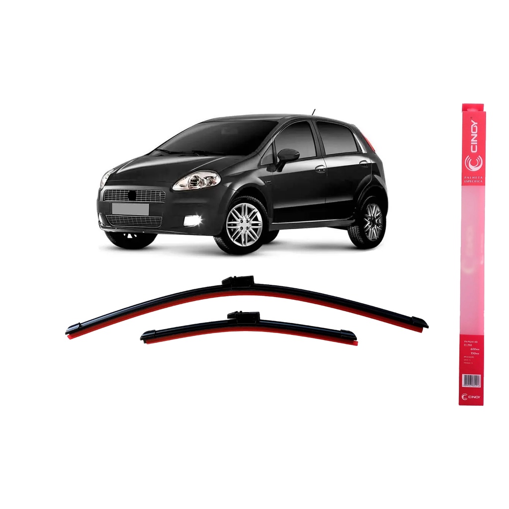 PALHETA PARABRISA SILICONE PUNTO LINEA OMEGA SONIC 2008 A 2012 em Oferta na Shopee