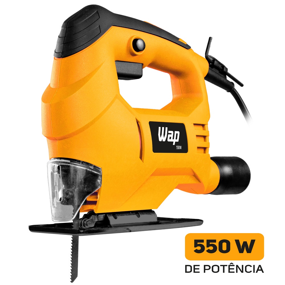 Serra Tico Tico 550w Corte Preciso Rápido Madeira Aço ESTT 550 Wap em Oferta na Shopee