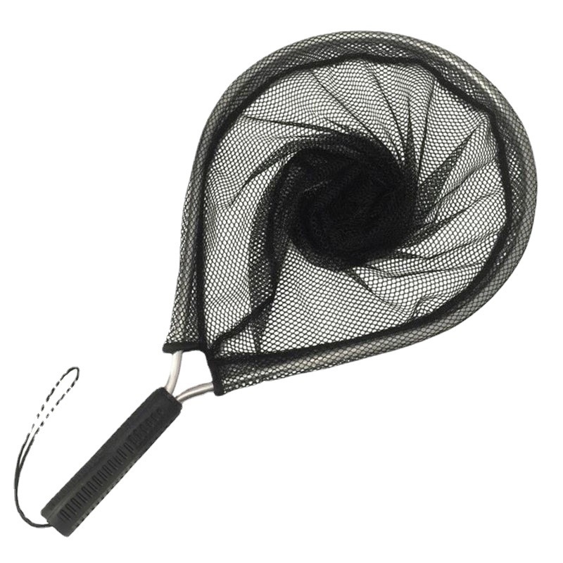 Passagua Para Pesca Redondo Rede Aluminio Cabo Grande Captura Peixe Albatroz